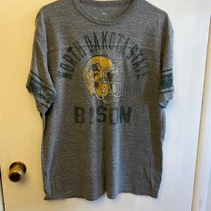 NDSU Bison Men’s T-shirt Grey Size Medium